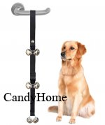 CandyHome CandyHome Potty Doorbells Housetraining Dog Doorbells Tinkle Bells for House Training,Dog Bell with Doggie Doorbell and Potty Training for Puppies Instructional Guide .Easy 95% Success Rate, Black